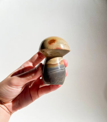 Polychrome Mushroom #8 Halo Quartz
